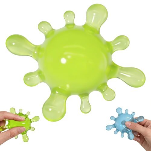 NeeDoh SplootSplat: The Splat That Sploots (11/11) Purple NeeDoh SplootSplat squishy pullable blob fidget toy — Image 11 of 11