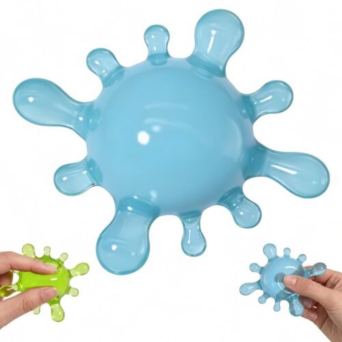 NeeDoh SplootSplat: The Splat That Sploots (8/11) Purple NeeDoh SplootSplat squishy pullable blob fidget toy — Image 8 of 11