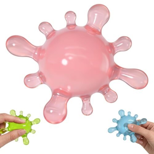 NeeDoh SplootSplat: The Splat That Sploots (9/11) Purple NeeDoh SplootSplat squishy pullable blob fidget toy — Image 9 of 11