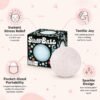 NeeDoh Snowball – slow rebound squish toy (2/6) NeeDoh Snowball pink stress ball on a desk — Image 2 of 6