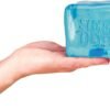 Giant translucent blue NeeDoh Nice Berg sensory squish cube from NeeDoh UAE — Image 4 of 8