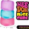 Schylling NeeDoh Nice Cube - frosted ice-cube sensory squeeze toy with Super Solid Squish — Image 4 of 6