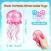 NeeDoh Jellyfish – JellySquish Sparkle Squishy (4/11) NeeDoh JellySquish Sparkle Squishy jellyfish toy with glitter dome and tentacles — Image 4 of 11