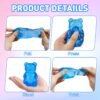 NeeDoh Gummy Bear Taba Squishy – Jelly Bear (7/20) NeeDoh Gummy Bear Taba Squishy jelly blue bear squeeze toy — Image 7 of 20