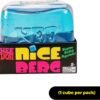 Giant translucent blue NeeDoh Nice Berg sensory squish cube from NeeDoh UAE — Image 2 of 8