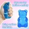NeeDoh Gummy Bear Taba Squishy – Jelly Bear (5/20) NeeDoh Gummy Bear Taba Squishy jelly blue bear squeeze toy — Image 5 of 20
