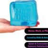 Giant translucent blue NeeDoh Nice Berg sensory squish cube from NeeDoh UAE — Image 5 of 8