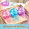 NeeDoh Jellyfish – JellySquish Sparkle Squishy (9/11) NeeDoh JellySquish Sparkle Squishy jellyfish toy with glitter dome and tentacles — Image 9 of 11