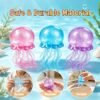 NeeDoh Jellyfish – JellySquish Sparkle Squishy (5/11) NeeDoh JellySquish Sparkle Squishy jellyfish toy with glitter dome and tentacles — Image 5 of 11