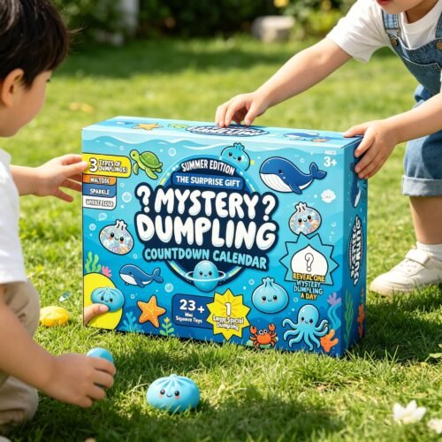 NeeDoh UAE Mystery Dumpling Squishy Advent Calendar with 24 blind box squishies — Image 11 of 15