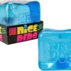 Giant translucent blue NeeDoh Nice Berg sensory squish cube from NeeDoh UAE — Image 1 of 8
