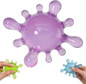 Purple NeeDoh SplootSplat squishy pullable blob fidget toy — Image 1 of 11