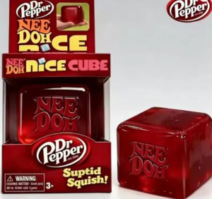 NeeDoh Dr. Pepper Nice Cube limited edition red sensory toy — Image 1 of 1
