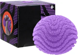 NeeDoh Fuzz Ball Wonder Waves – Velvet Squeeze Sensory Ball | NeeDoh UAE — Image 1 of 9