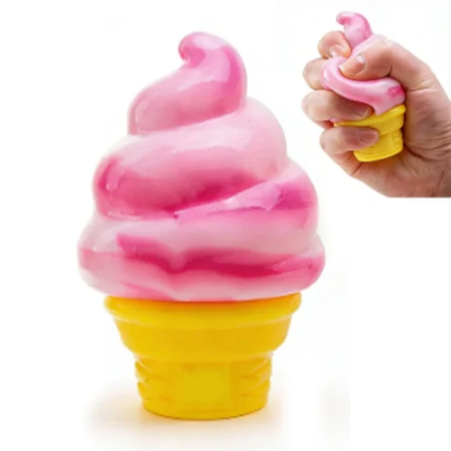 NeeDoh Nice Cream Cone Squishy – Soft Serve That Never Melts | NeeDoh UAE (2/8) NeeDoh Nice Cream Cone Squishy – soft serve fidget toy that never melts — Image 2 of 8