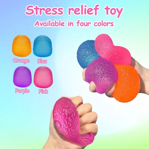 NeeDoh Gumdrop – Textured Solid Squish Toy with Raised Bumps — Image 3 of 12