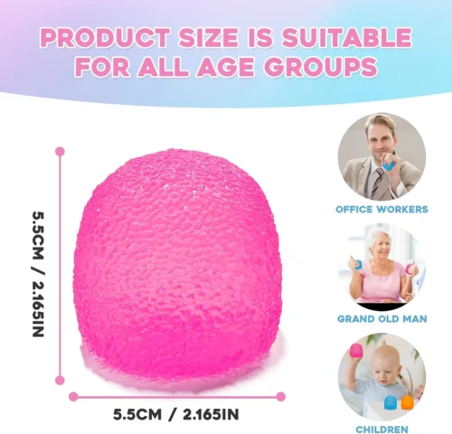 NeeDoh Gumdrop – Textured Solid Squish Toy with Raised Bumps — Image 4 of 12