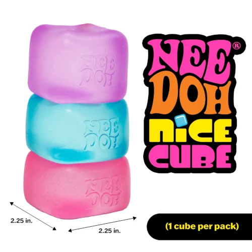 NeeDoh Nice Cube – Super Solid Squish Sensory Squeeze Fidget — Image 5 of 11