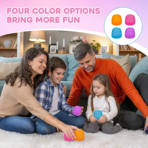 NeeDoh Gumdrop – Textured Solid Squish Toy with Raised Bumps — Image 7 of 12