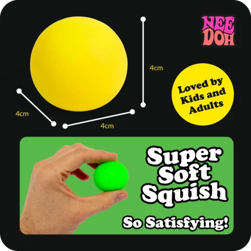 NeeDoh Rainbow 6-Pack Mini Stress Balls – All Colours | NeeDoh UAE (16/17) NeeDoh Rainbow 6-Pack Mini Stress Balls in All Colours — Image 16 of 17
